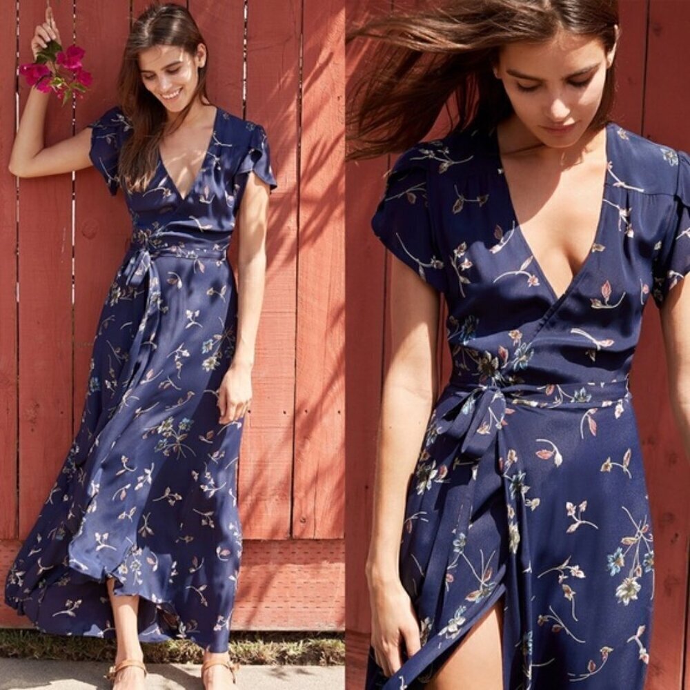 💕CHRISTY DAWN💕 The Autumn Dress ~ Midnight Floral XS NWOT